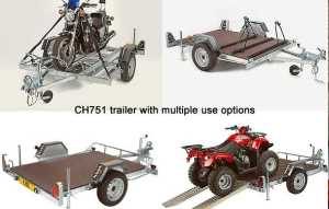 Indespension Motorcycle Trailer
