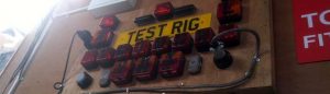 Towing Electrics Test Rig
